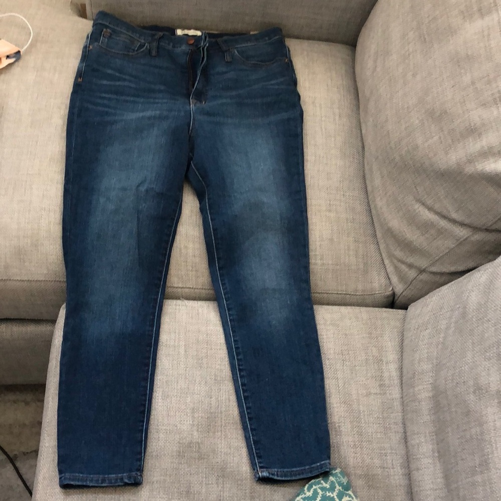 NWT Madewell 11” road-tripper jeans size 28P